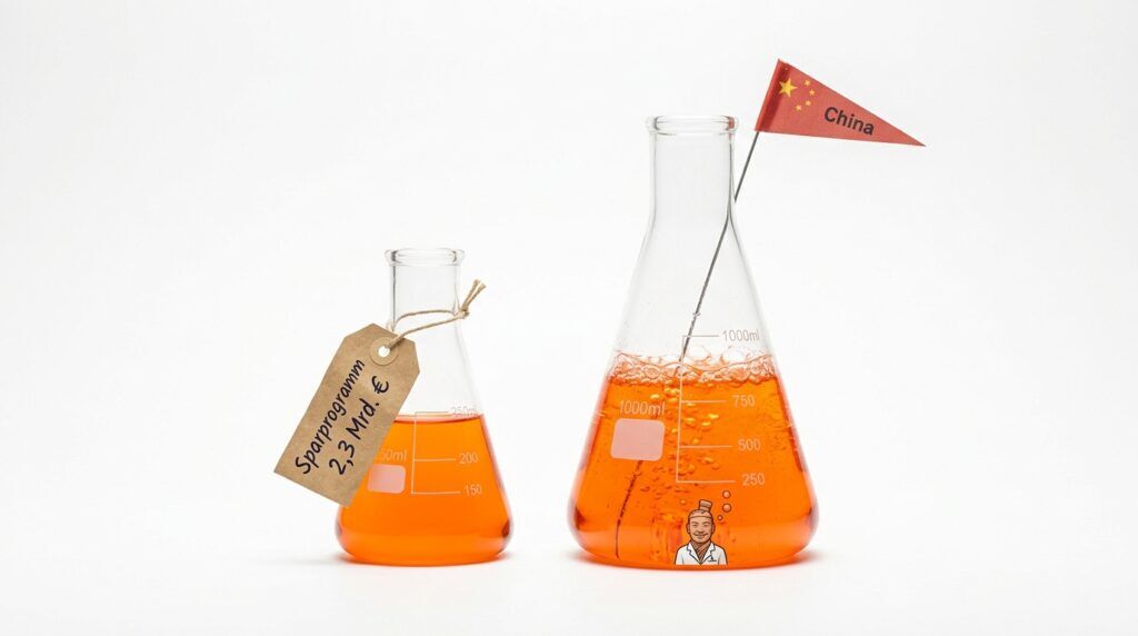 BASF nach 100 Tagen in China profitabel, während Ludwigshafen 2,3 Milliarden spart