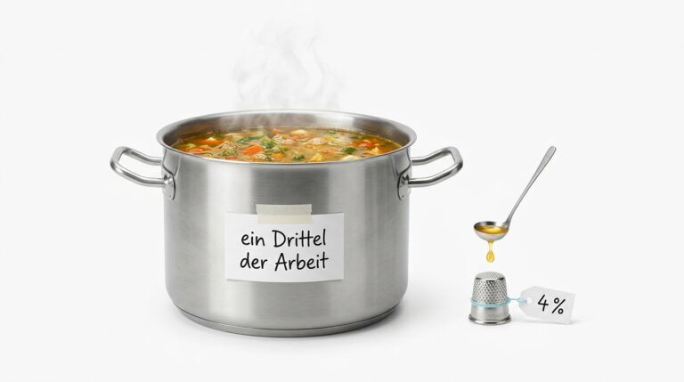 Der Stand der Open-Source-KI: 3,3 Prozent Rückstand, 4 Prozent vom Umsatz