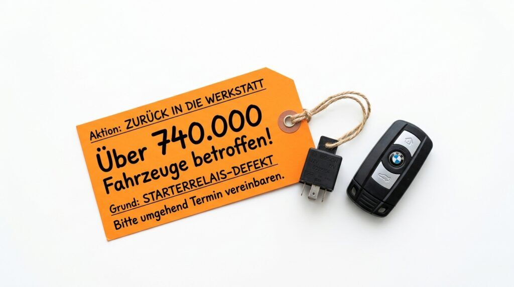 Dritter Starter-Rückruf in einem Jahr: Brandgefahr bei über 740.000 BMW-Fahrzeugen