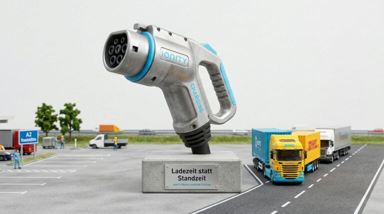 E.ON und Tank & Rast bauen Megawatt-Ladenetz für E-Lkw an deutschen Autobahnen