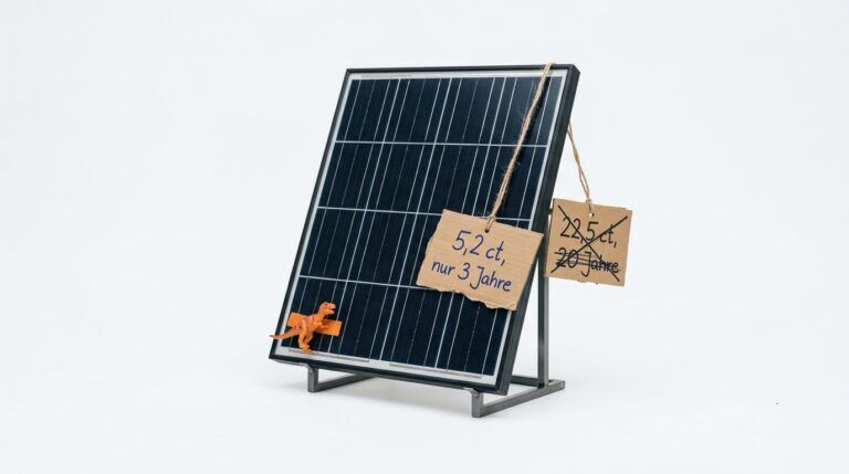 Einspeisevergütung endet 2027: Neue Solaranlagen müssen ihren Strom künftig selbst vermarkten