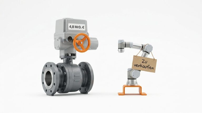 Erst die Roboter verkaufen, dann Ventile kaufen: ABB zahlt 4,8 Milliarden Euro für Rotork