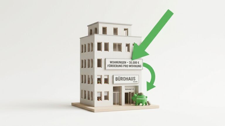 „Gewerbe zu Wohnen“: Bund fördert Büro-Umwandlung mit bis zu 30.000 Euro je Wohnung