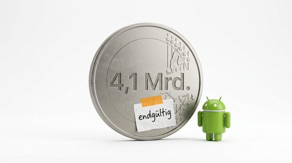 Google verliert endgültig: EuGH bestätigt Kartellstrafe von 4,1 Milliarden Euro