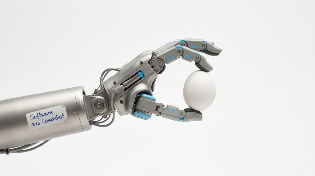 Nicht der Roboter, die Software: BMW baut in Landshut die Intelligenz humanoider Robotik