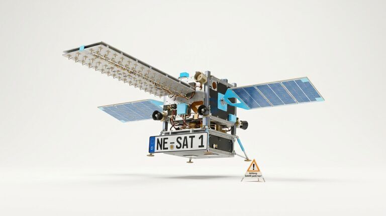 Vom Autozulieferer zur Satellitenfabrik: In Neuss entsteht Deutschlands wohl größte Satellitenfertigung