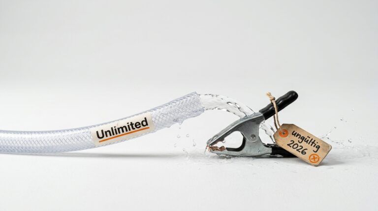 1&1 darf „Unlimited“-Tarife nicht mehr drosseln