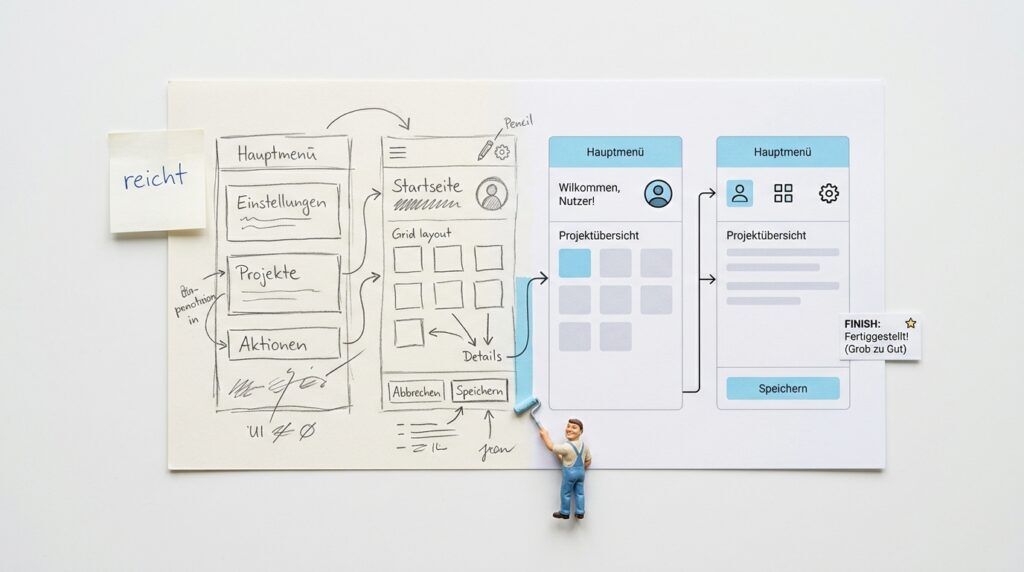 Das letzte Design-Tool? Warum Designer nur noch skizzieren