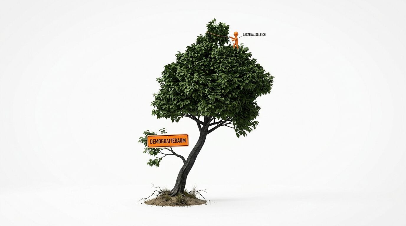 Baum mit Schild