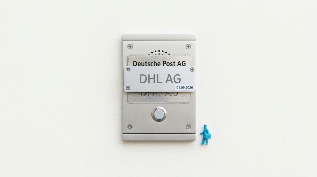 Deutsche Post wird DHL AG: Was hinter dem Namenswechsel steckt