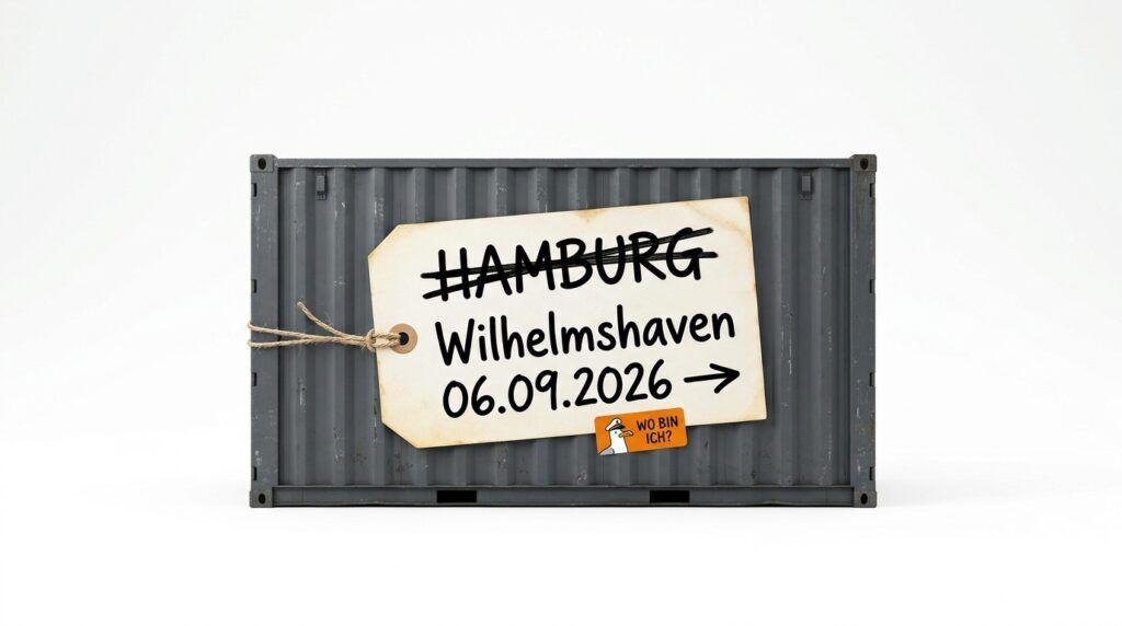 Hapag-Lloyd verlegt den EMX-Dienst von der Elbe an die Jade: Wilhelmshaven wird Startpunkt