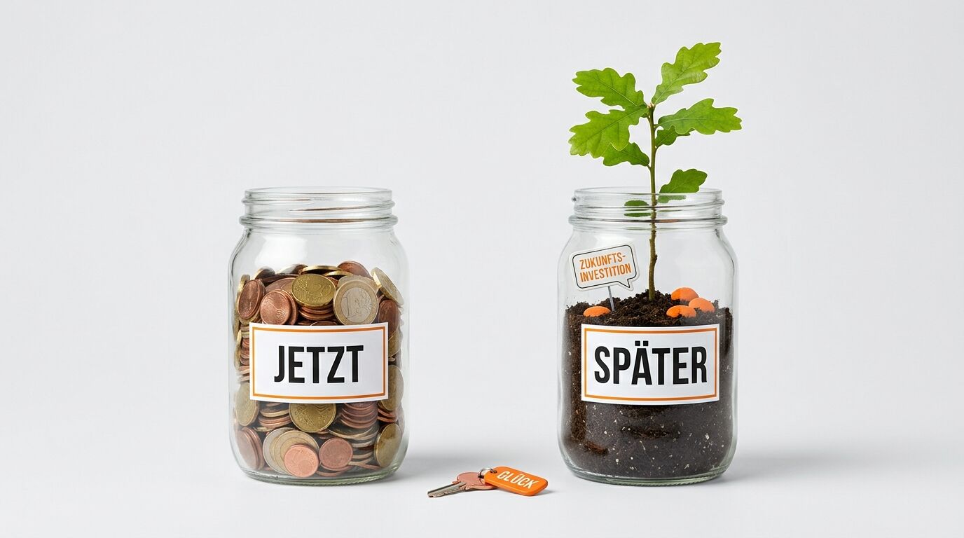 Gläser mit Münzen (
