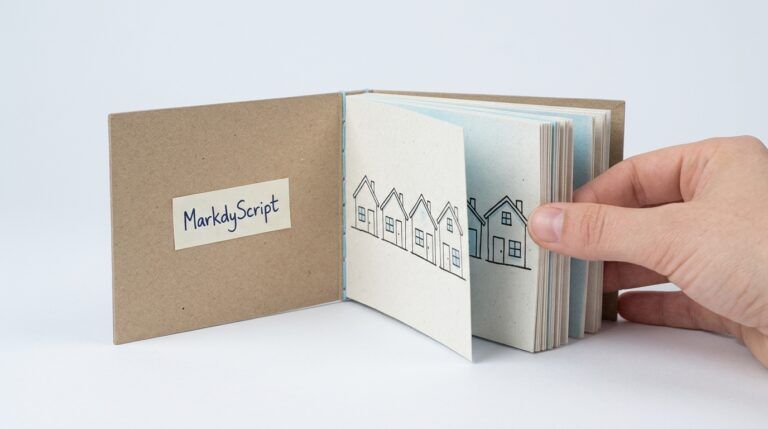Markdy: animierte Systemdiagramme aus Text statt aus dem Grafikeditor