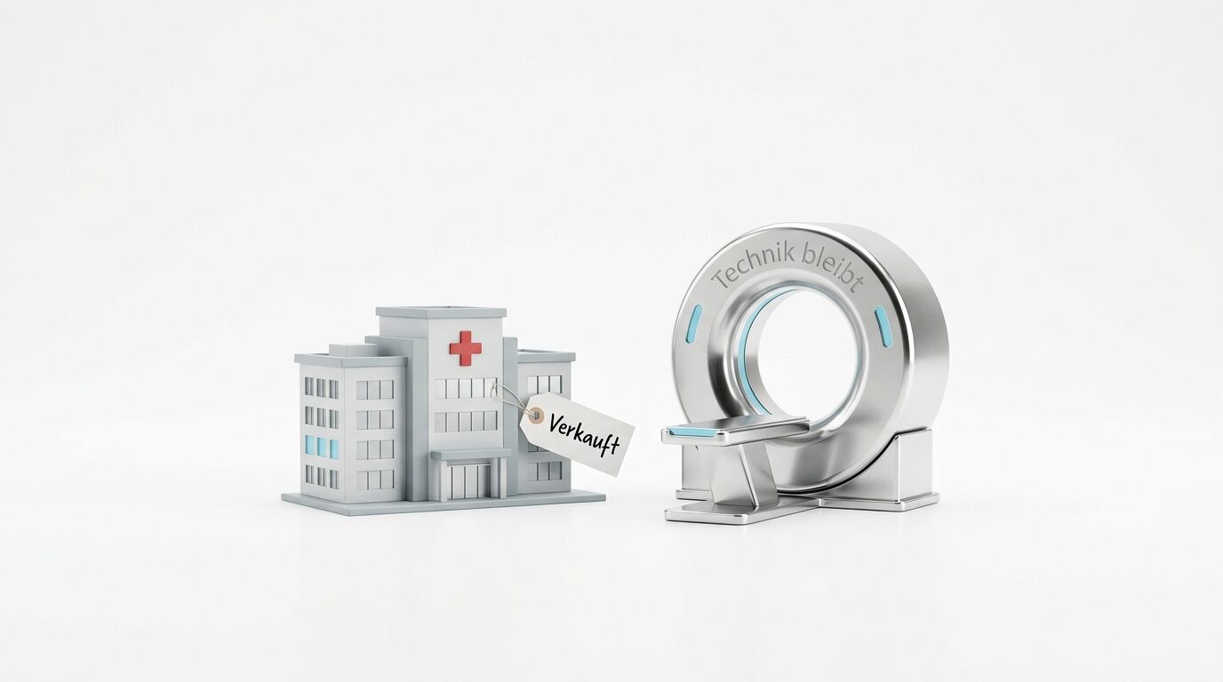 Modellkrankenhaus mit 