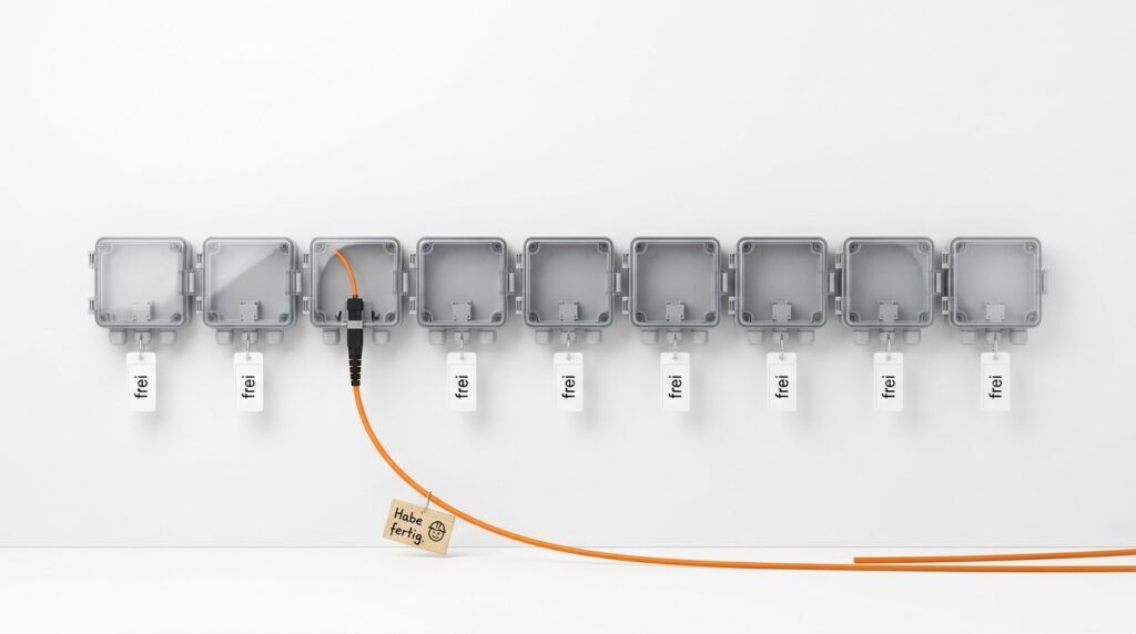 Telekom-Glasfaser wächst, die Breitbandbasis schrumpft
