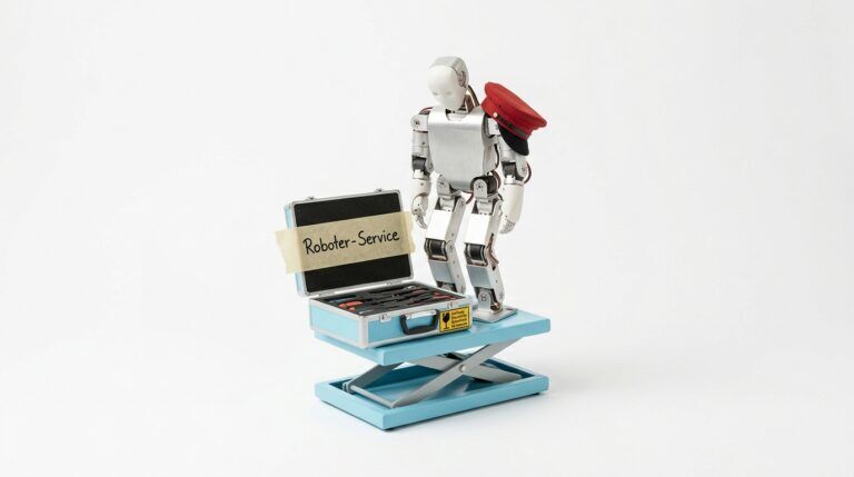 Vom Paketboten zum Robotermechaniker: JD baut Chinas Servicenetz für Roboter