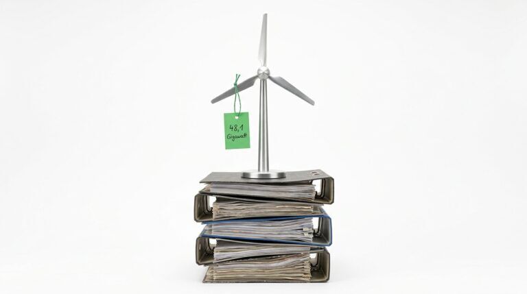 Windkraft: Warum der Rekordausbau am Netz hängt
