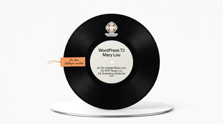 WordPress 7.1 „Mary Lou“ ist da: jetzt updaten, vorher testen