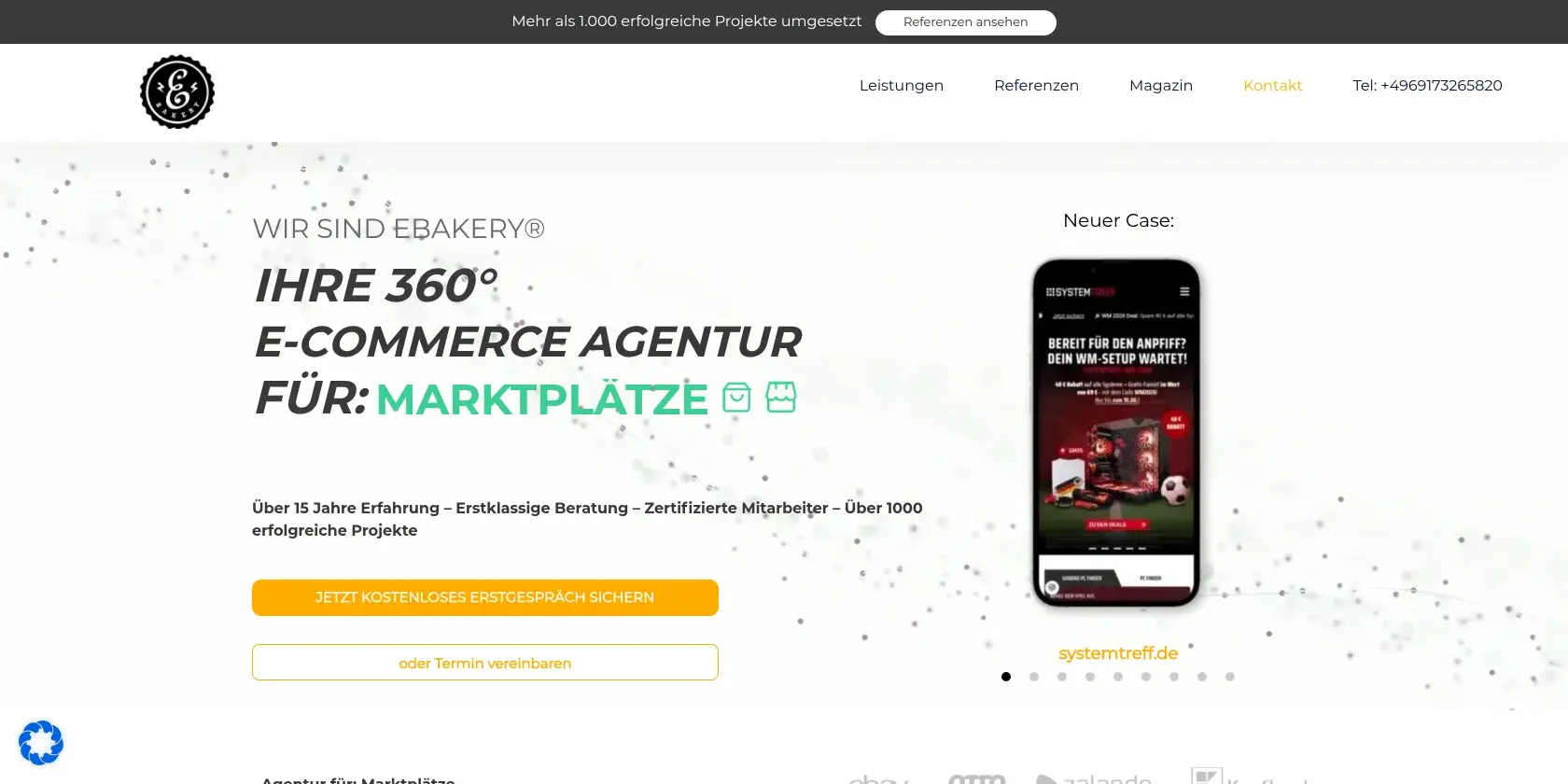 eBakery Screenshot