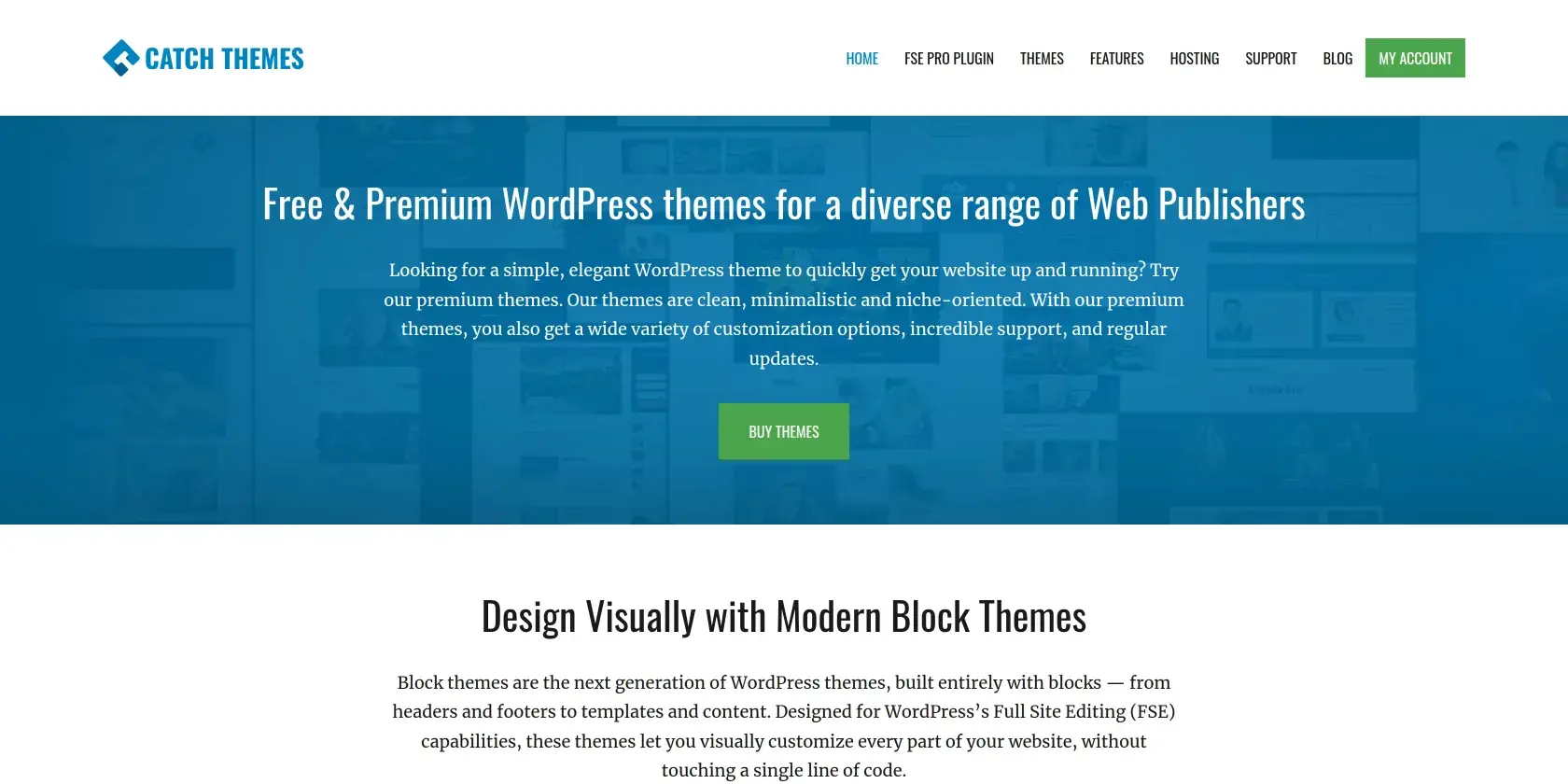 Catch Themes Screenshot
