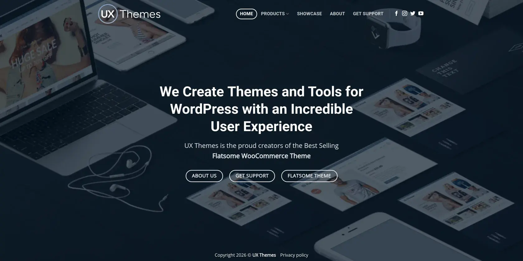 Flatsome (UX Themes) Screenshot