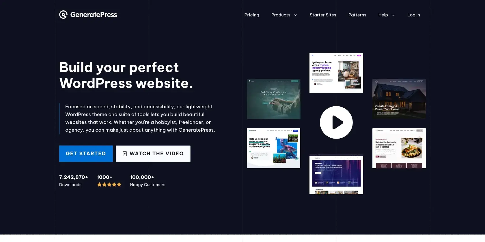 GeneratePress Screenshot