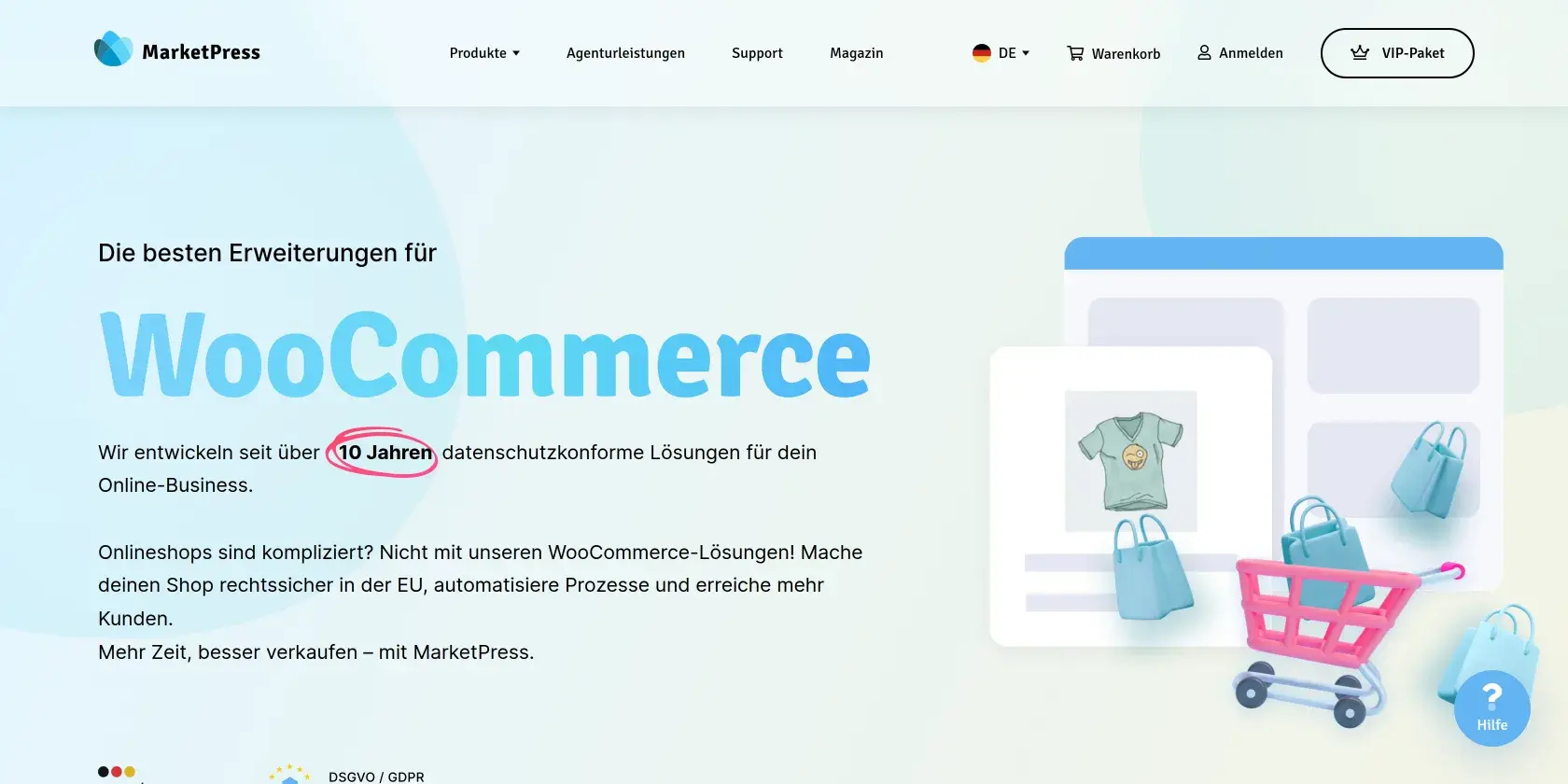 MarketPress Screenshot
