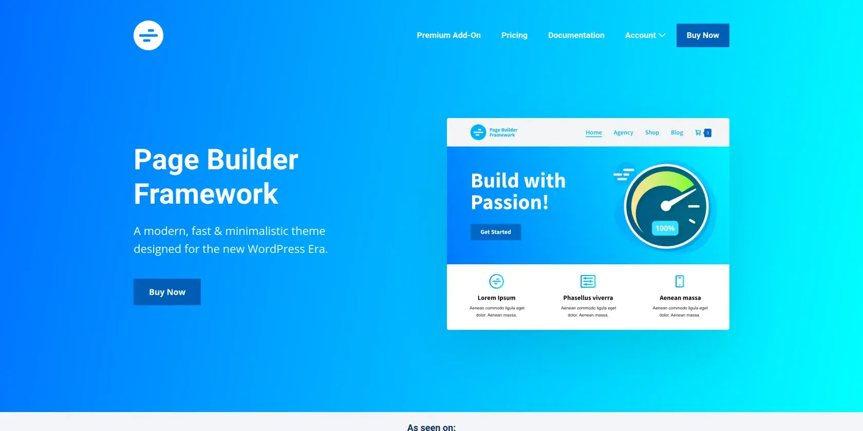 Page Builder Framework Screenshot