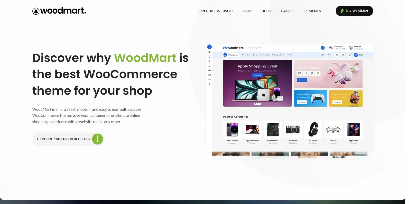 WoodMart (XTemos) Screenshot