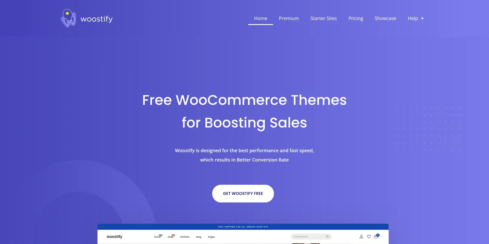 Woostify Screenshot