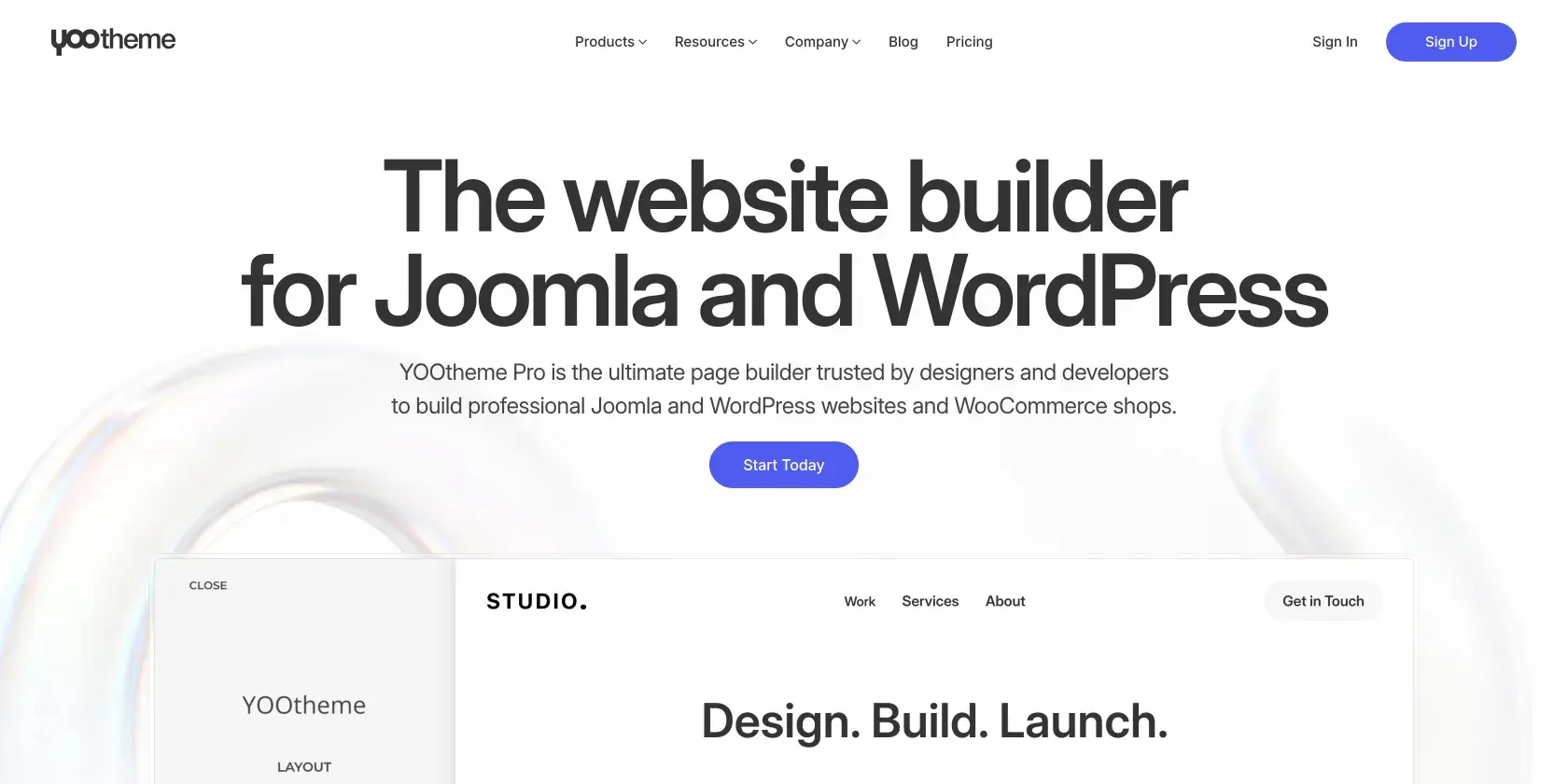 YOOtheme Pro Screenshot