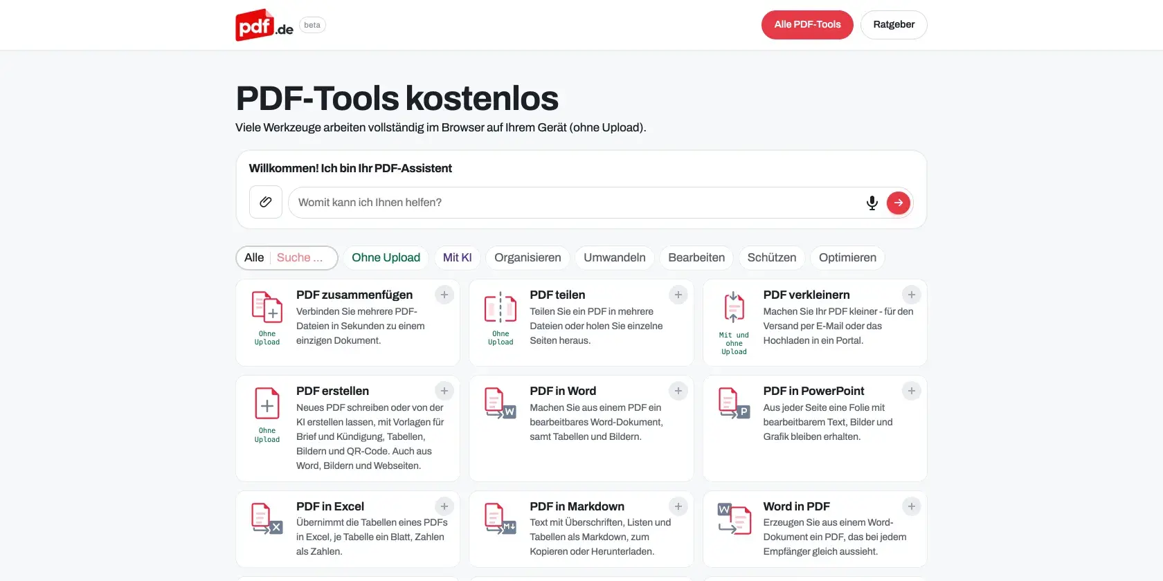 PDF.de Screenshot