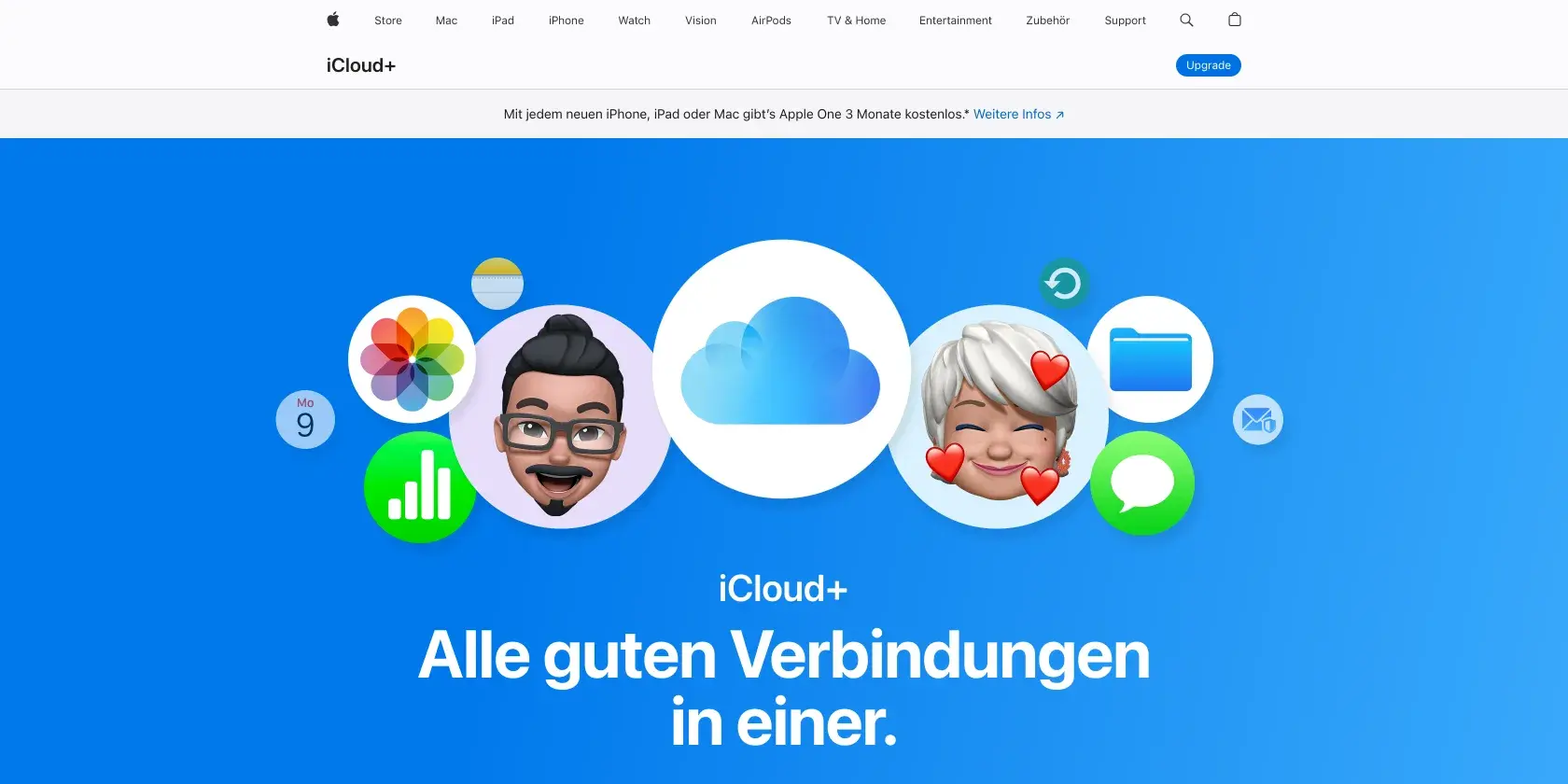 Apple Kalender (iCloud) Screenshot