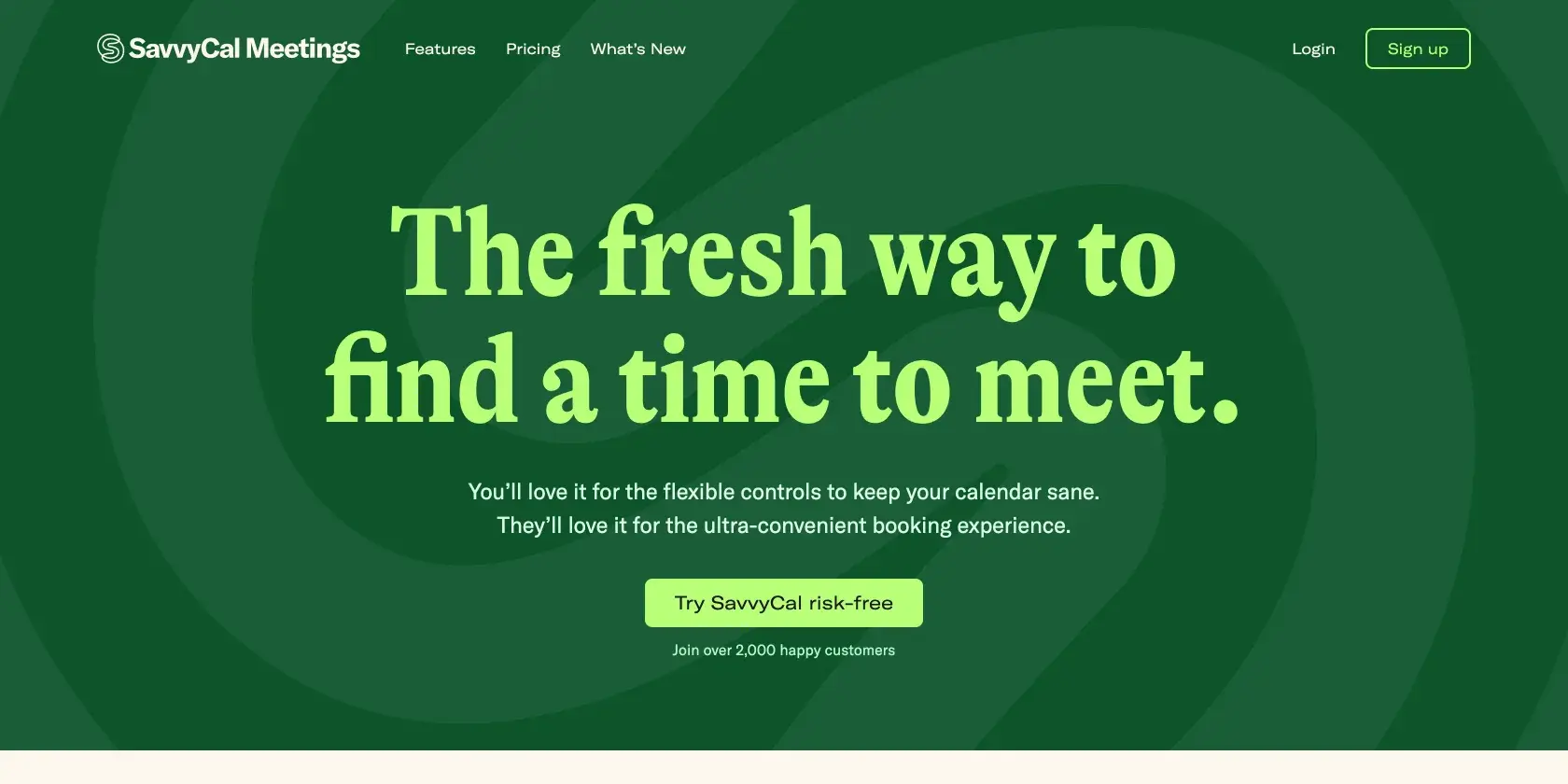 SavvyCal Screenshot