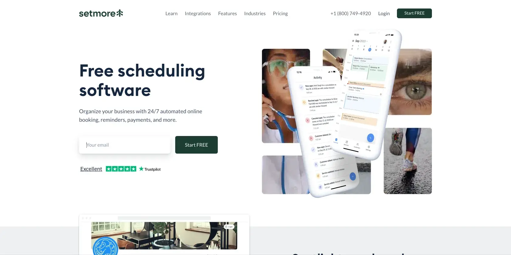 Setmore Screenshot
