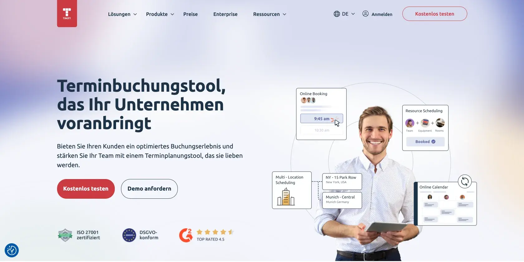 Timify Screenshot