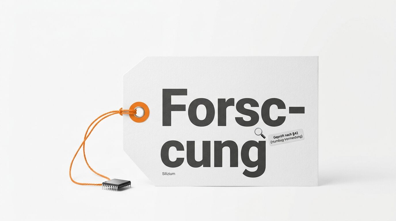 Anhängeschild mit Schriftzug