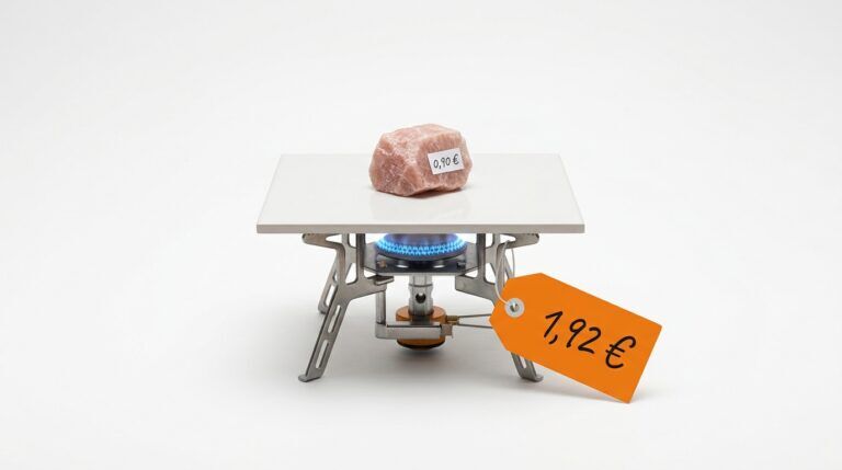 Feldspat macht die Fliese dicht, der Ofen macht sie teuer