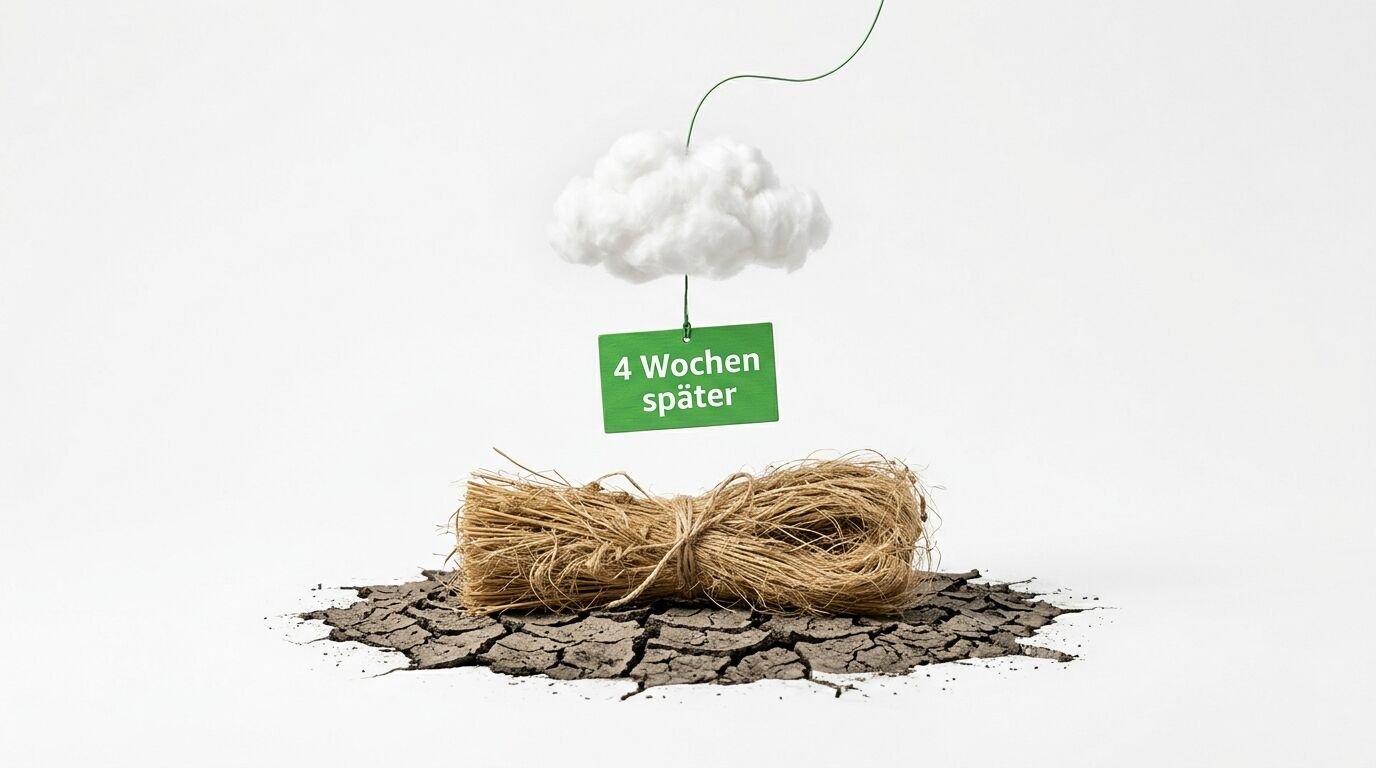 Dürre Erde, Strohballen, Wolke, Schild