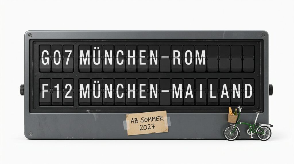 Frecciarossa in Bayern: Warum die Direktverbindung nach Rom und Mailand erst 2027 kommt