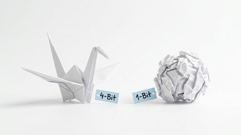 Qwen3.8 27B quantisiert: 4-Bit hält die Qualität, 1-Bit bricht zusammen
