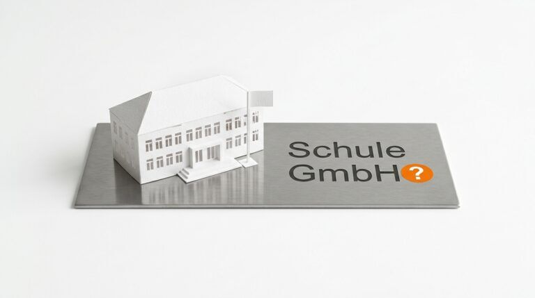 Warum ist eine Schule keine eigenständige Firma?