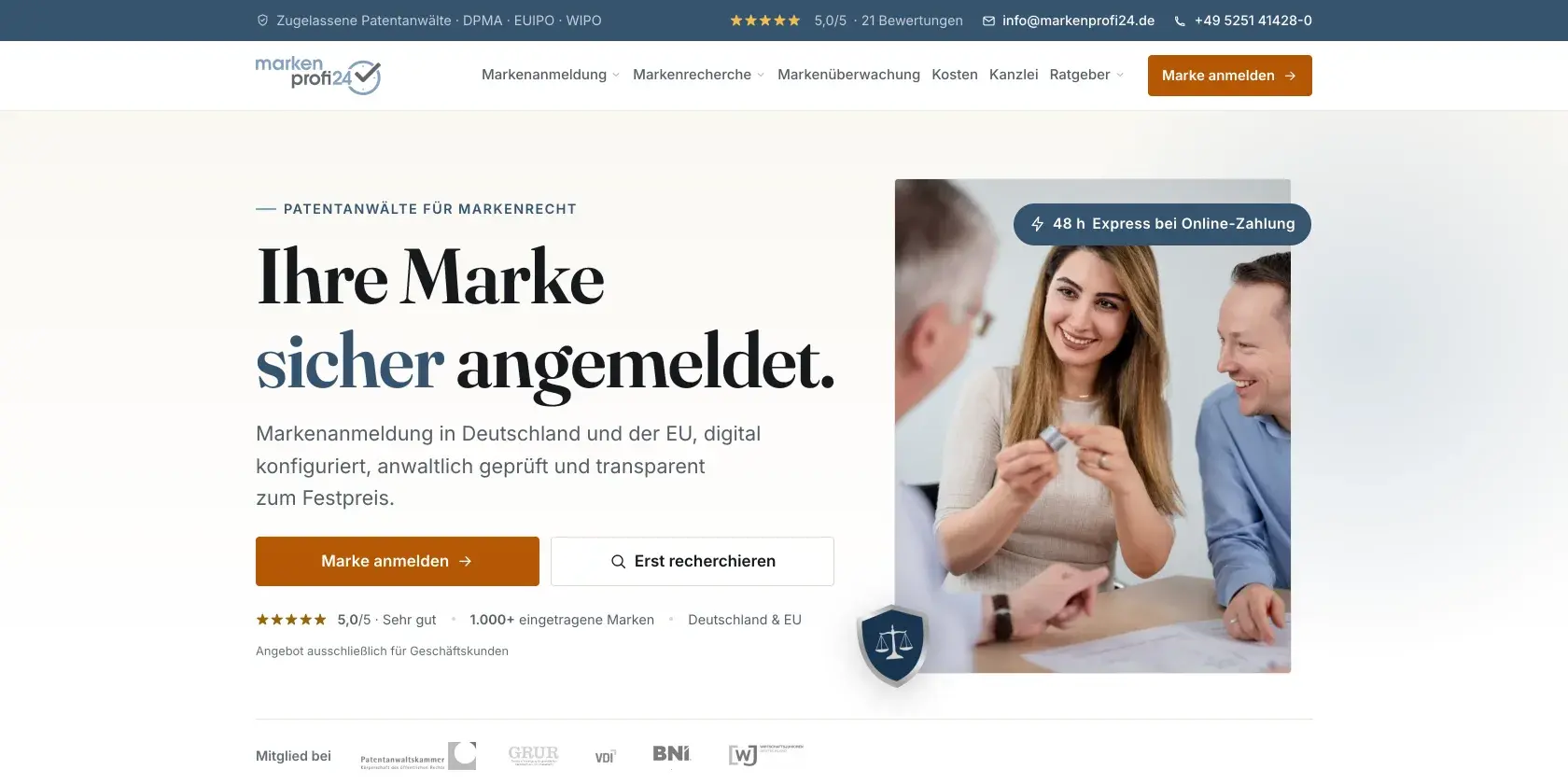 markenprofi24 Screenshot