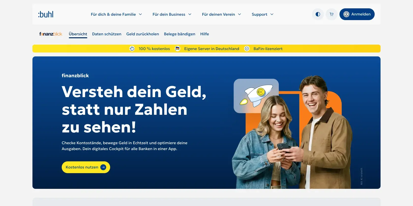 Finanzblick Screenshot