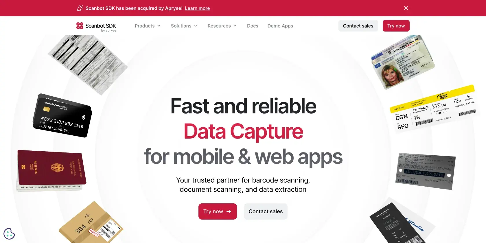 Scanbot SDK Screenshot
