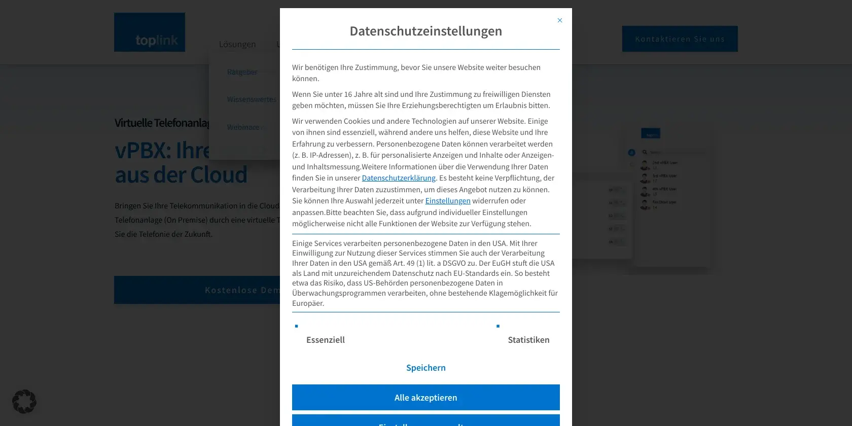 toplink Screenshot