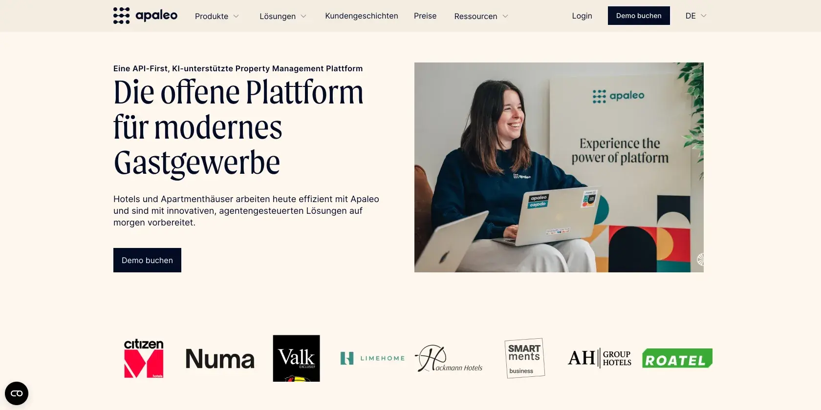 apaleo Screenshot