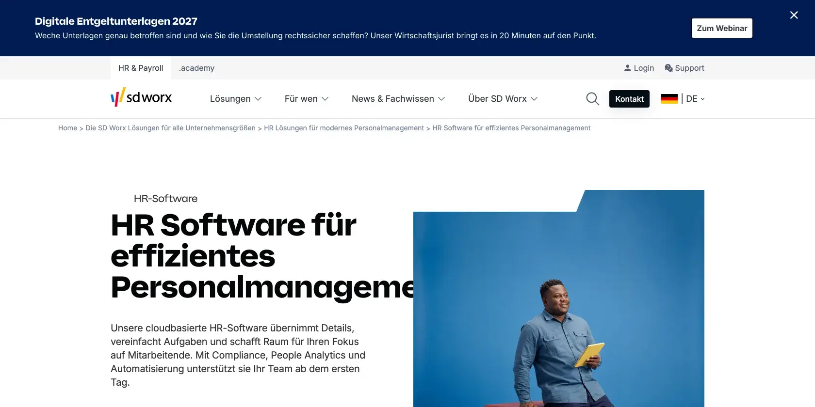 SD Worx Screenshot