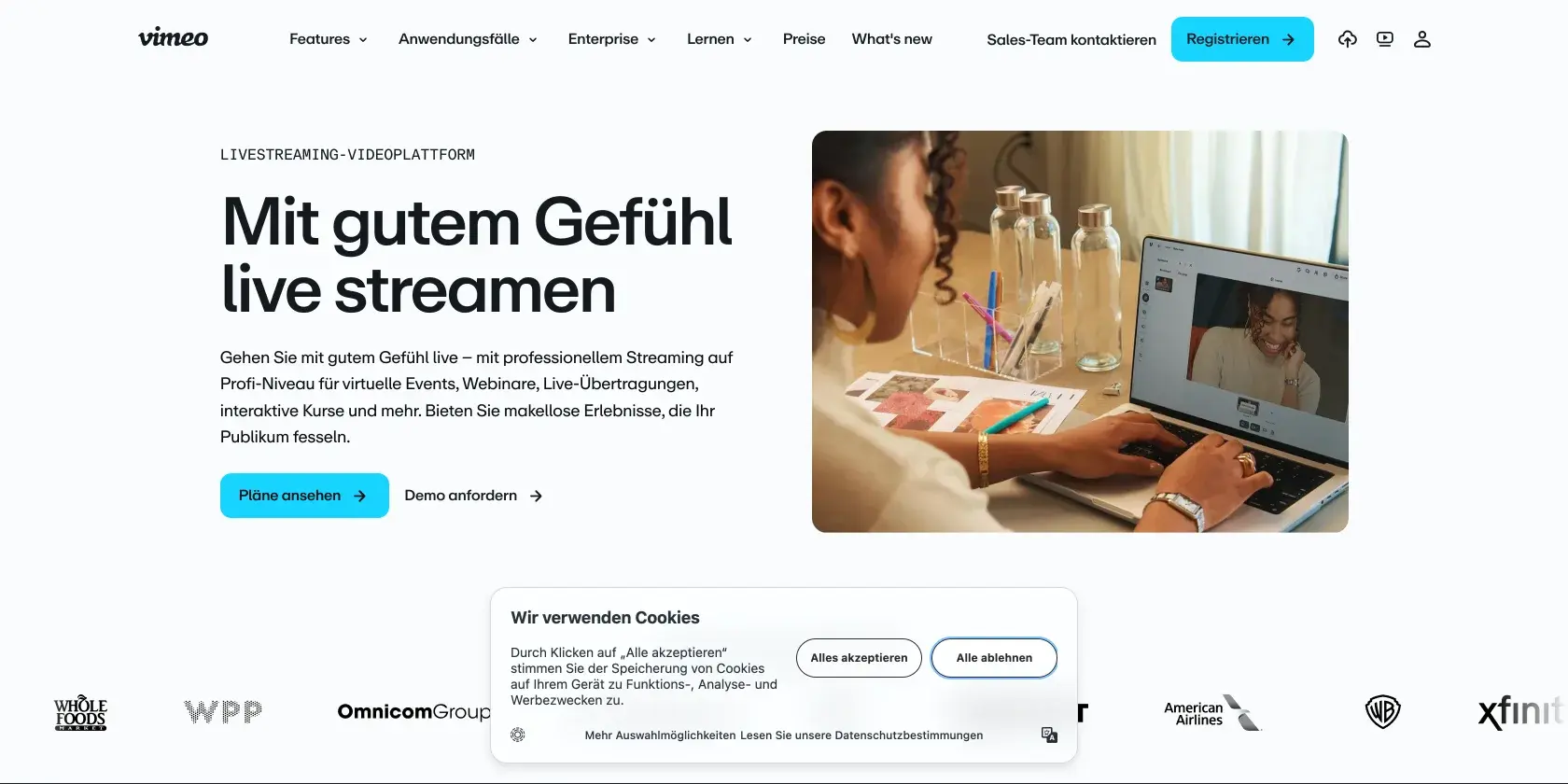 Vimeo Screenshot