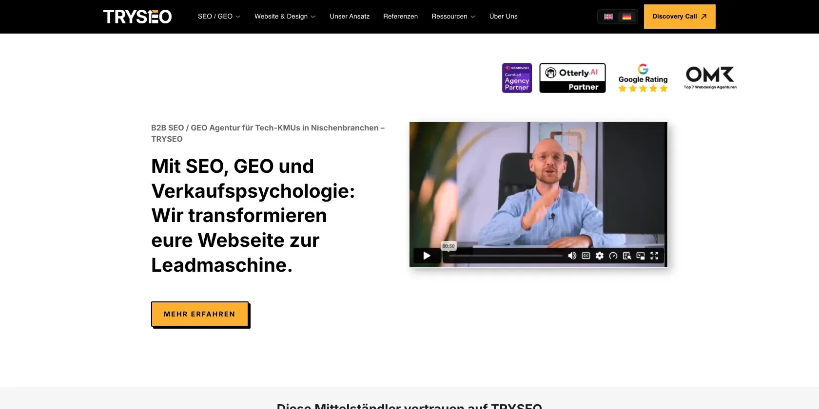 TRYSEO Screenshot
